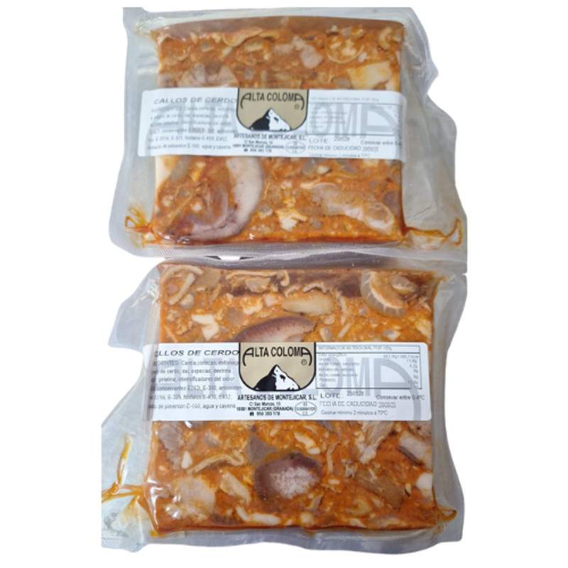 Paquete de Callos de Cerdo - 600 gramos aprox